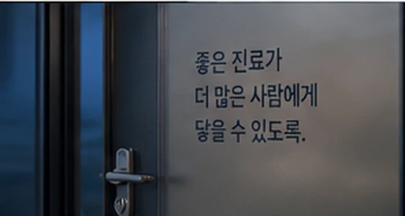 좋은 진료가 더 많은 사람에게 닿을 수 있도록